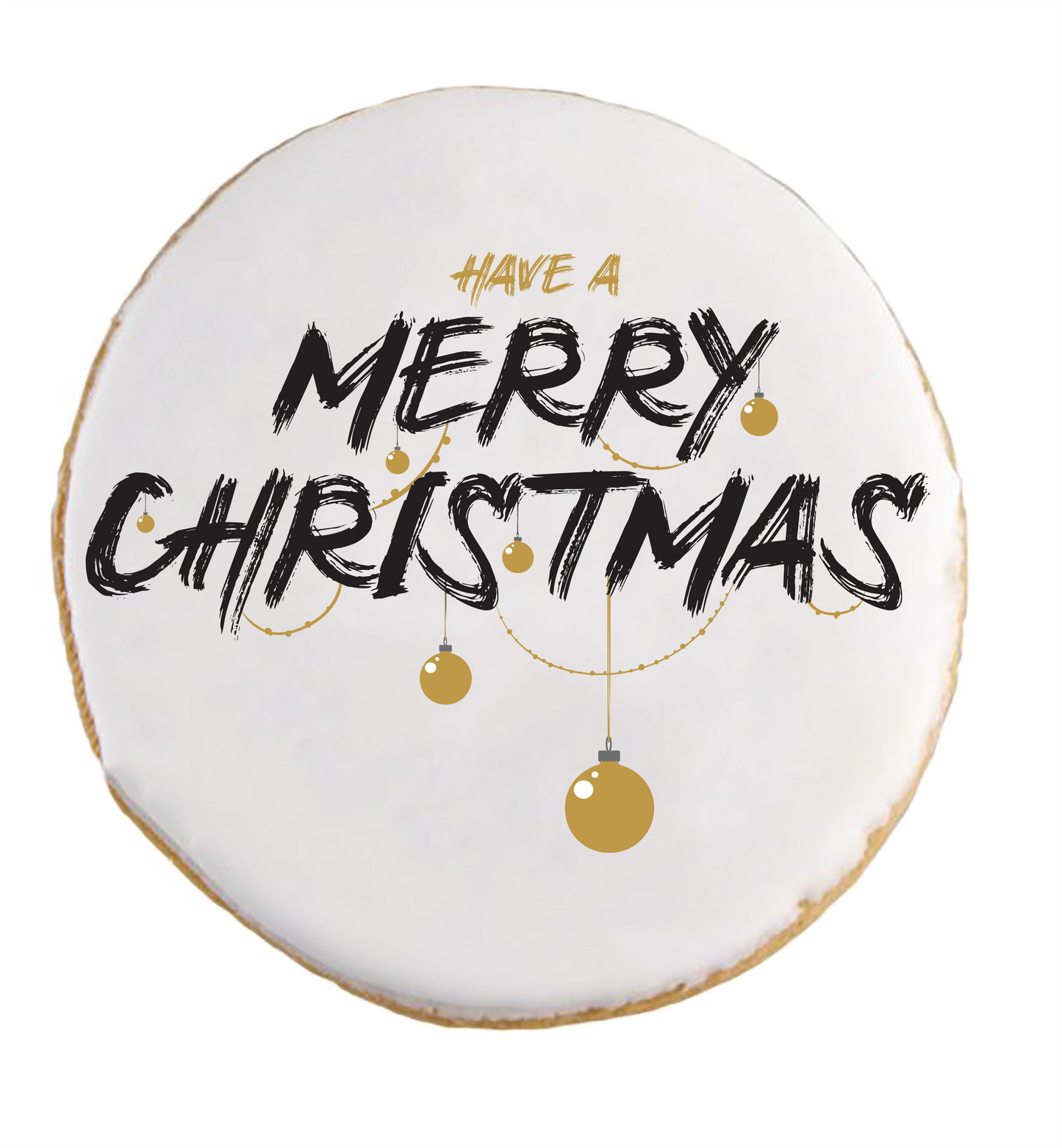 Gold Classic Christmas Cookie Set