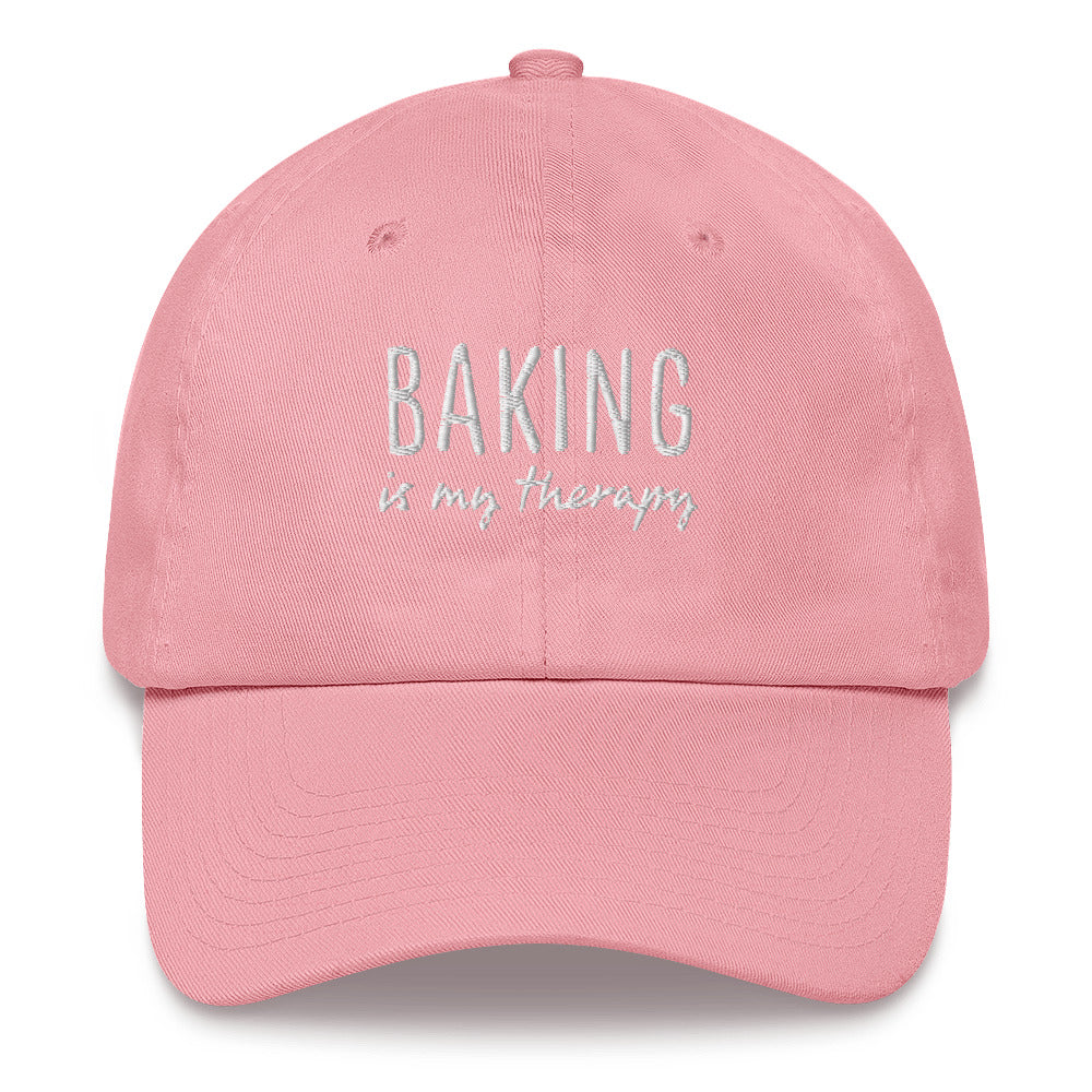 Baking is my Therapy | Dad hat