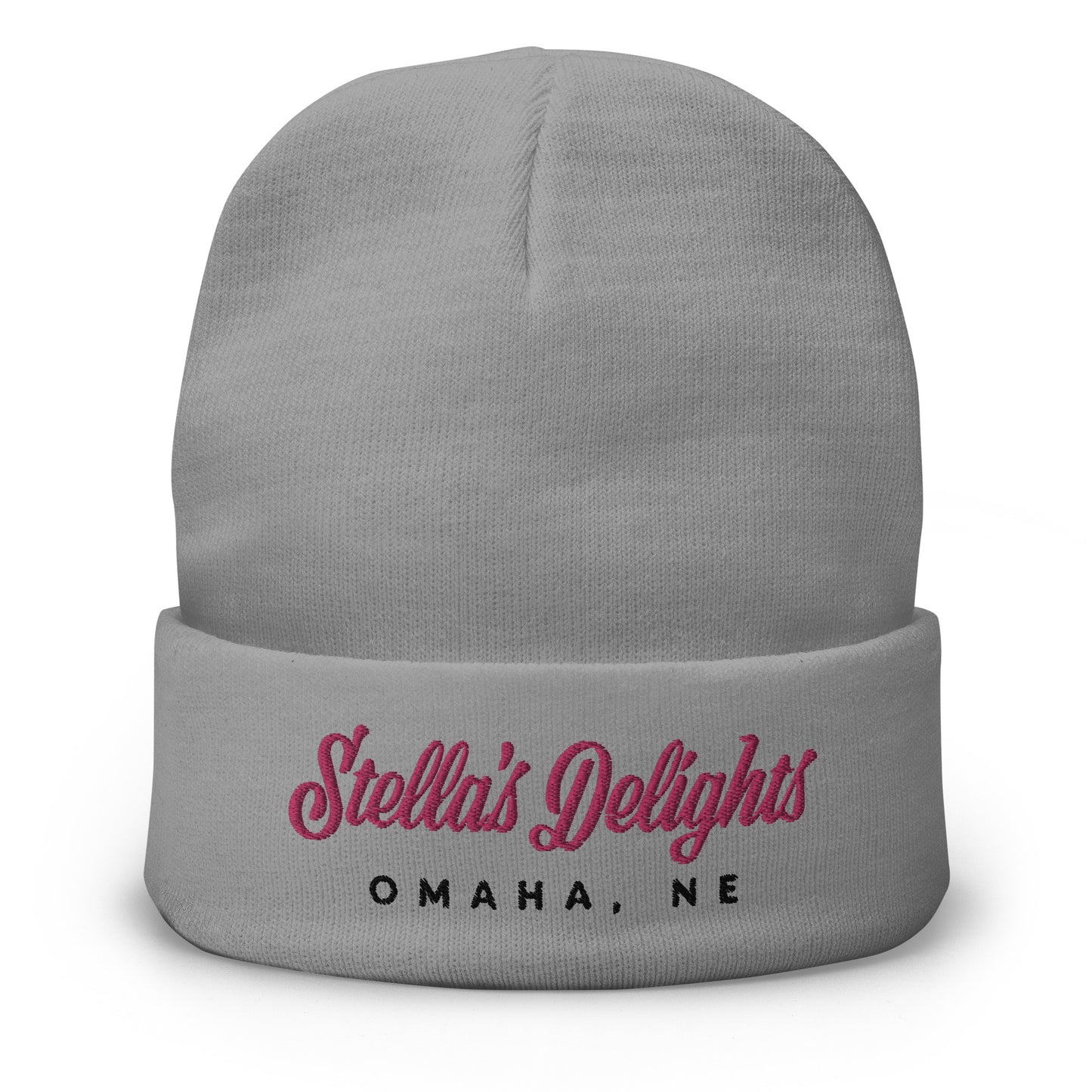 Stella's Delights Embroidered Beanie