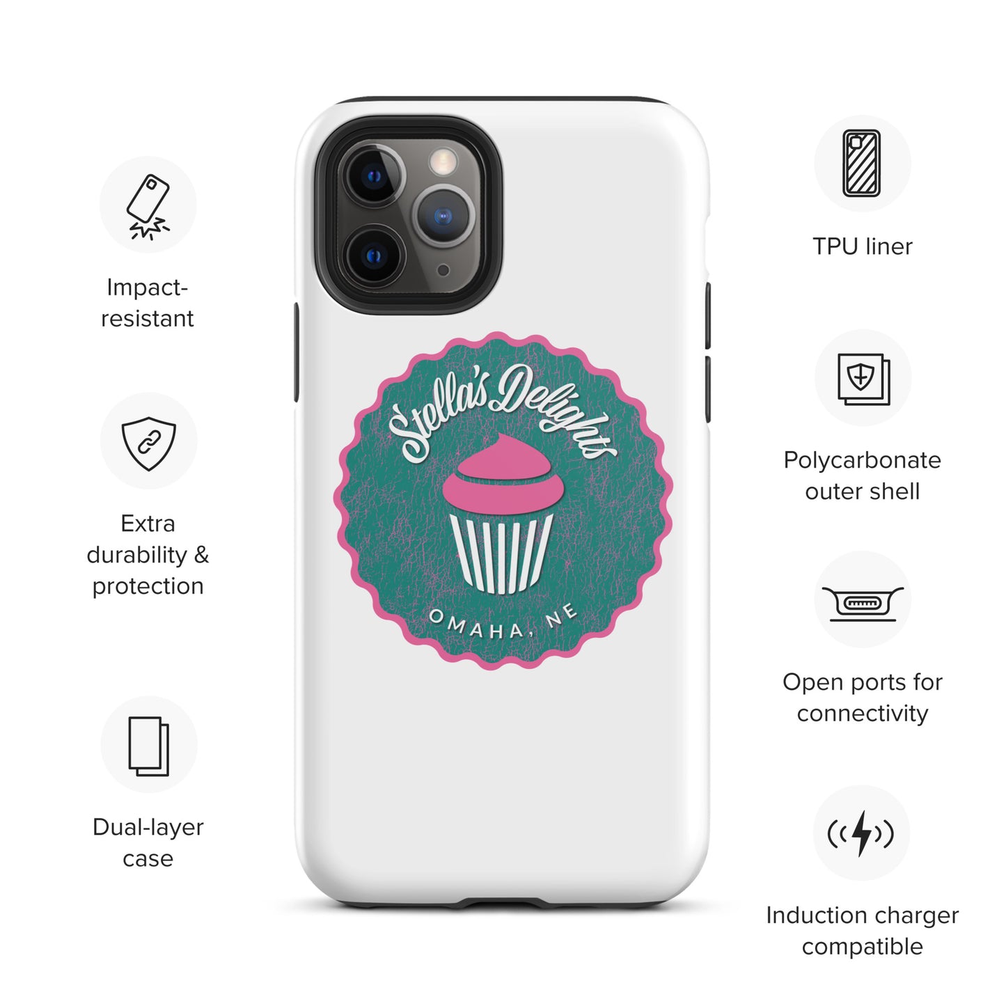 Stella’s Delights Tough iPhone case