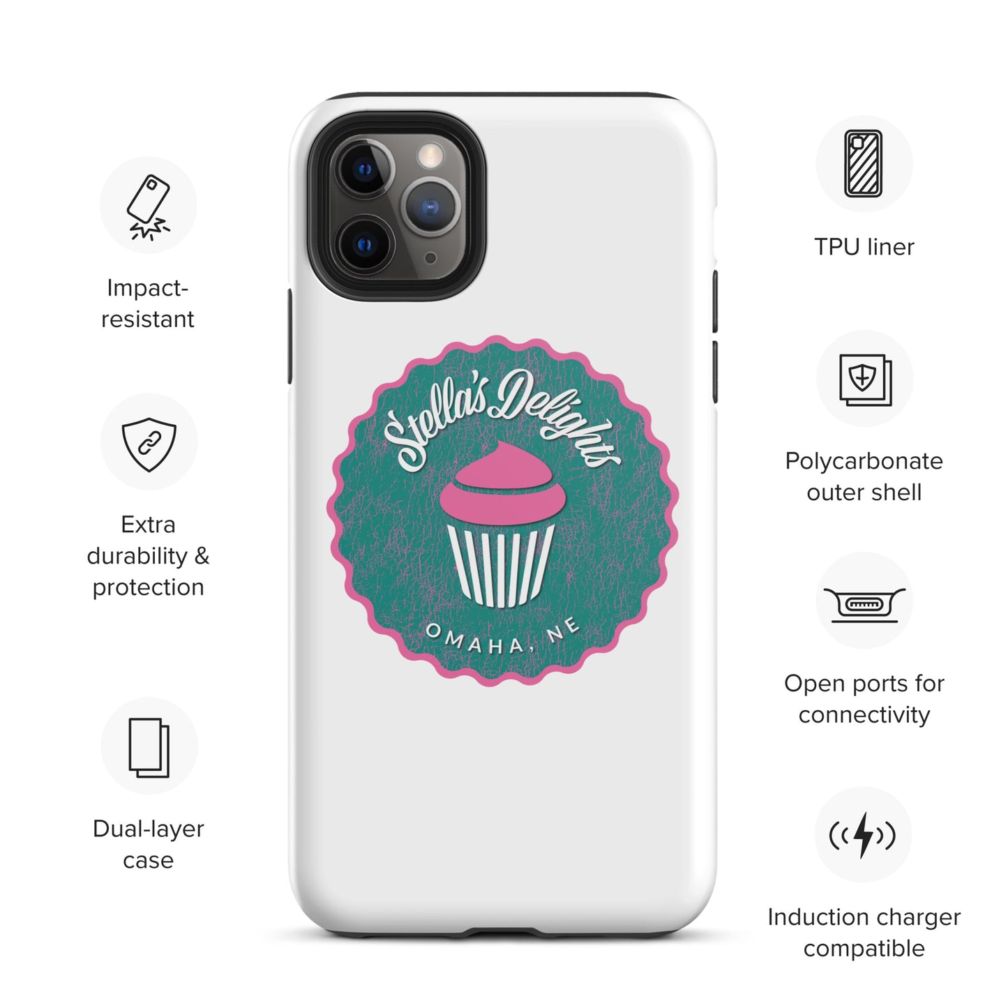 Stella’s Delights Tough iPhone case