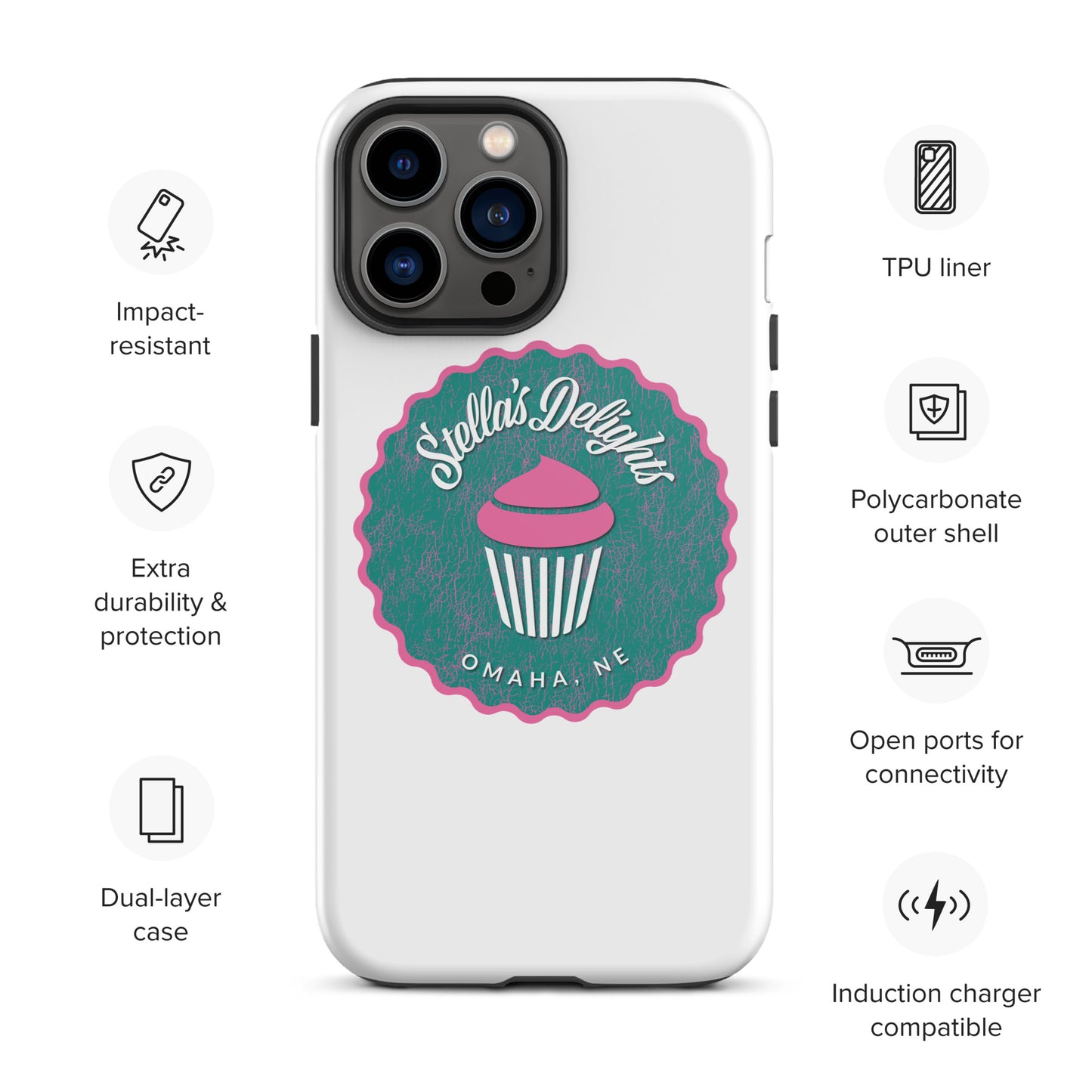 Stella’s Delights Tough iPhone case