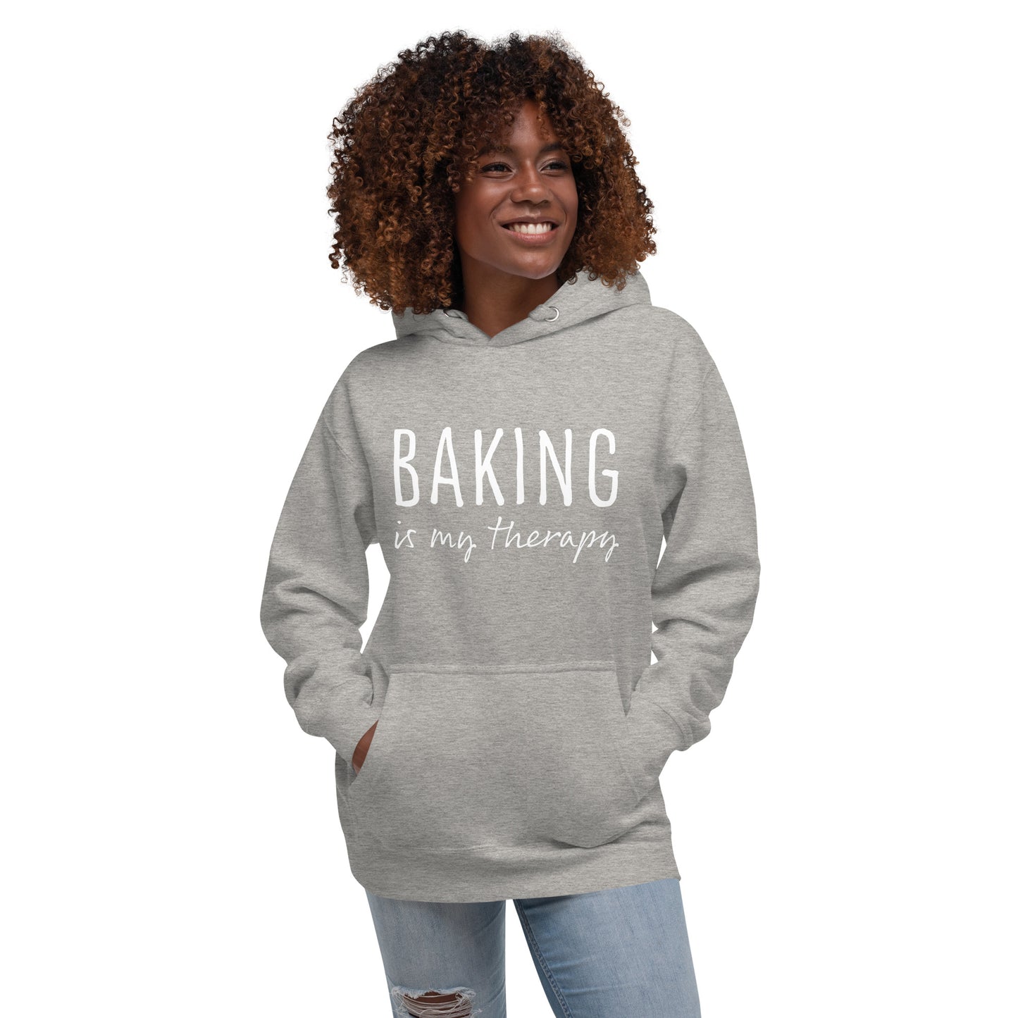 Baking is my Therapy | Unisex Hoodie