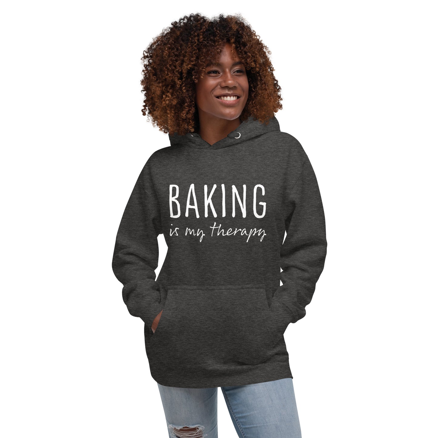 Baking is my Therapy | Unisex Hoodie