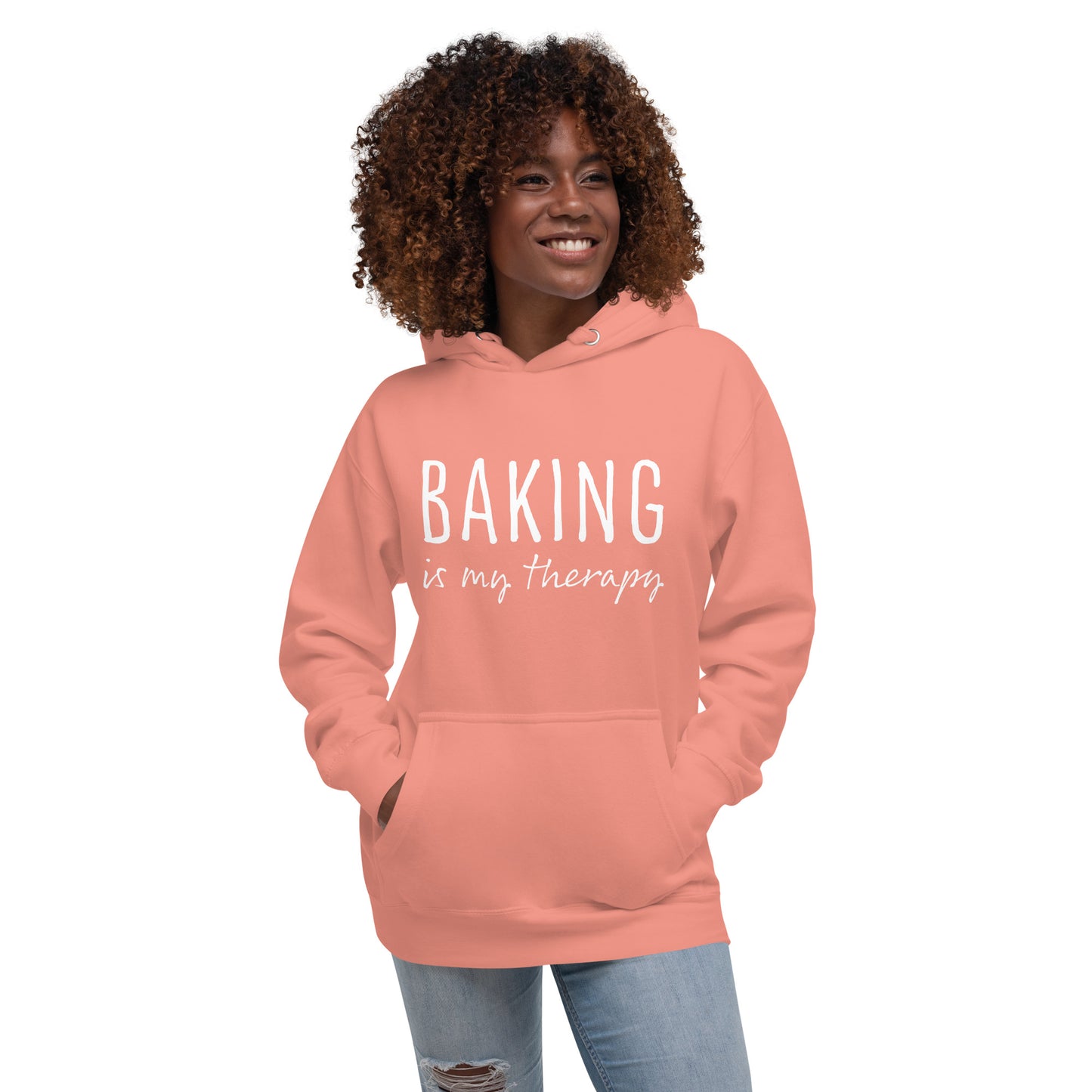 Baking is my Therapy | Unisex Hoodie