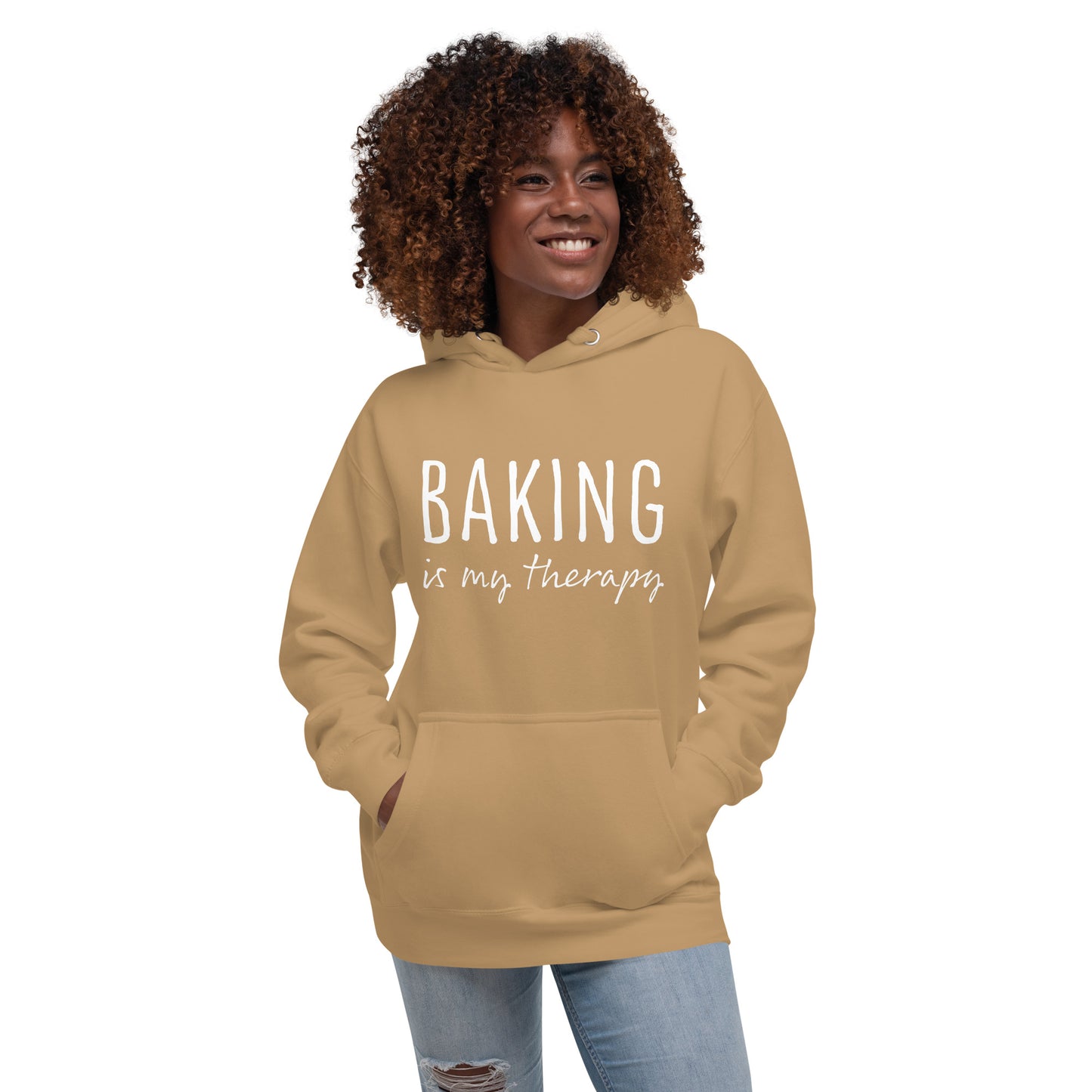 Baking is my Therapy | Unisex Hoodie