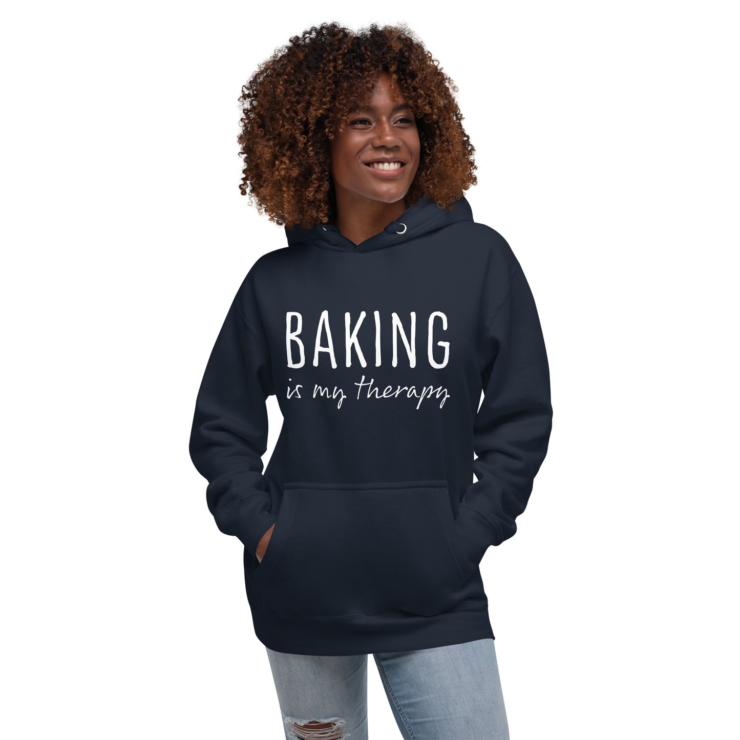 Baking is my Therapy | Unisex Hoodie