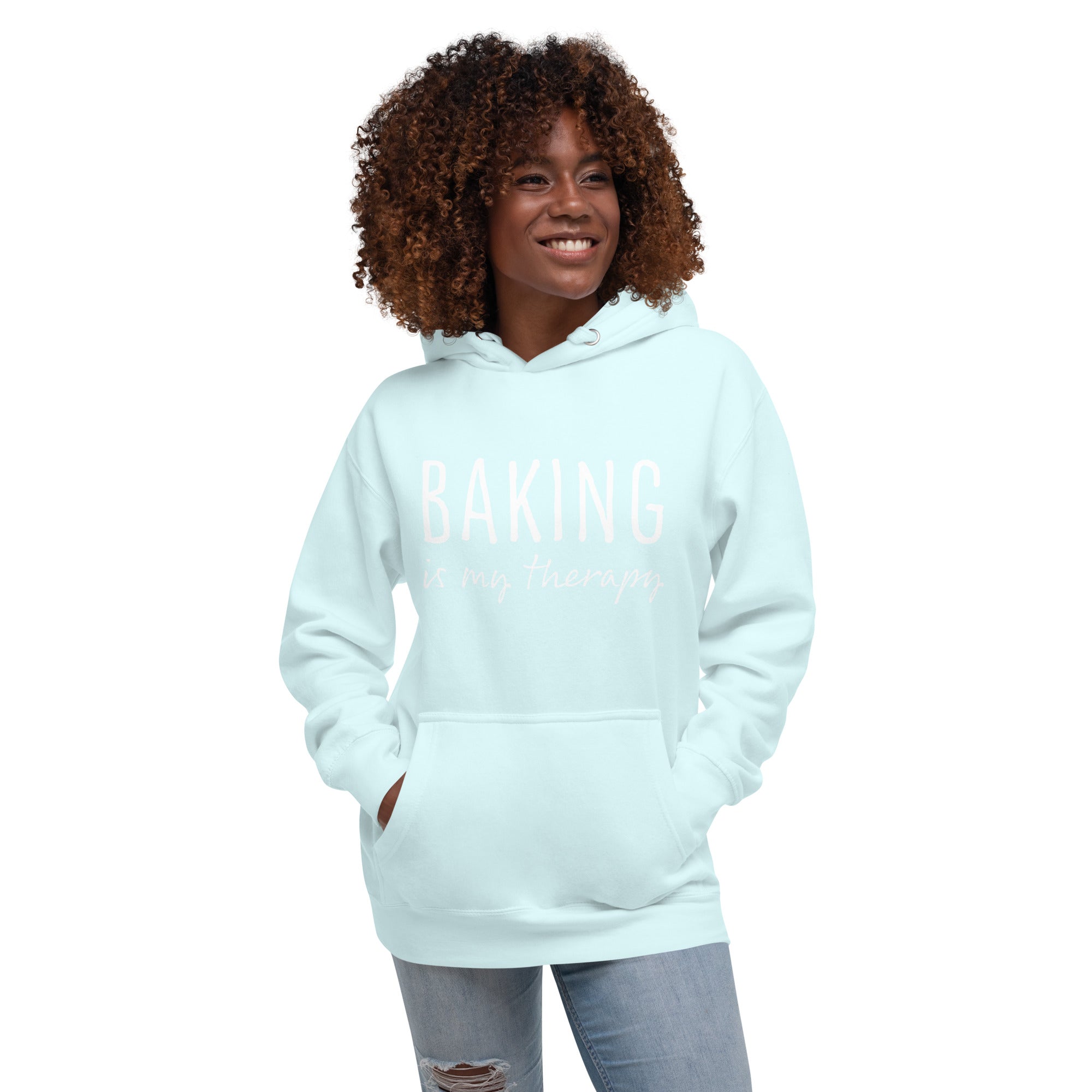 Baking is my Therapy Unisex Hoodie Stella s Delights