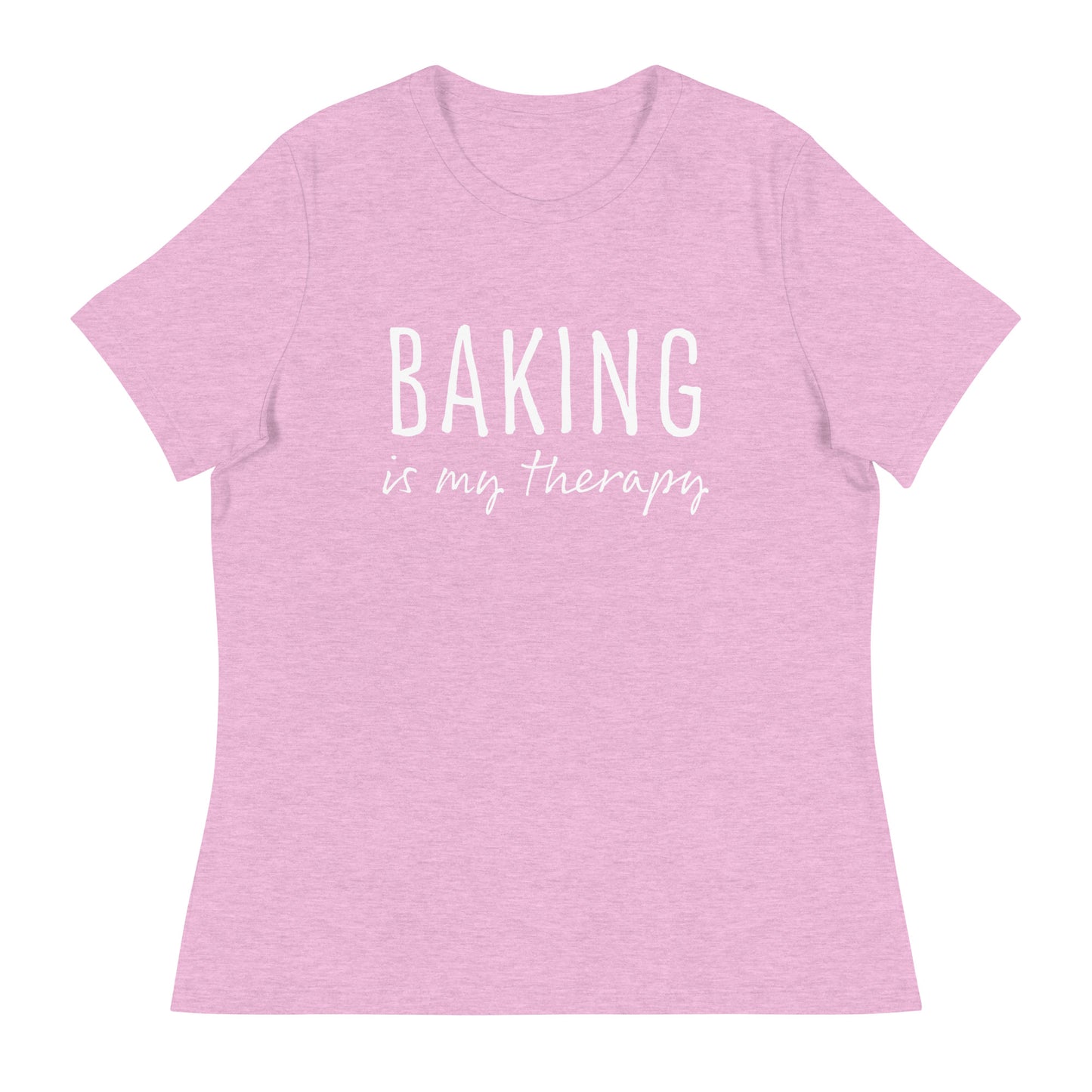 Baking is my Therapy | Women's Relaxed T-Shirt