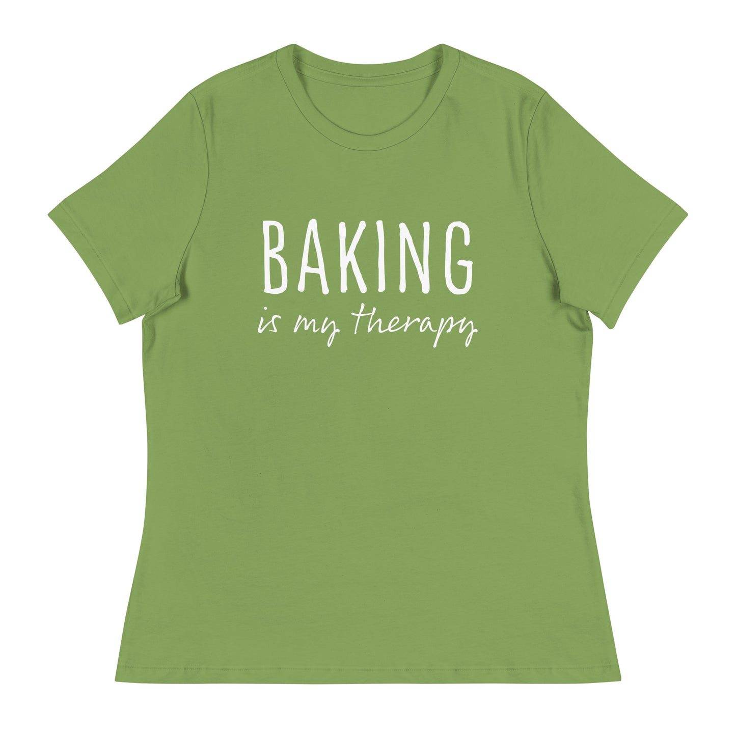 Baking is my Therapy | Women's Relaxed T-Shirt